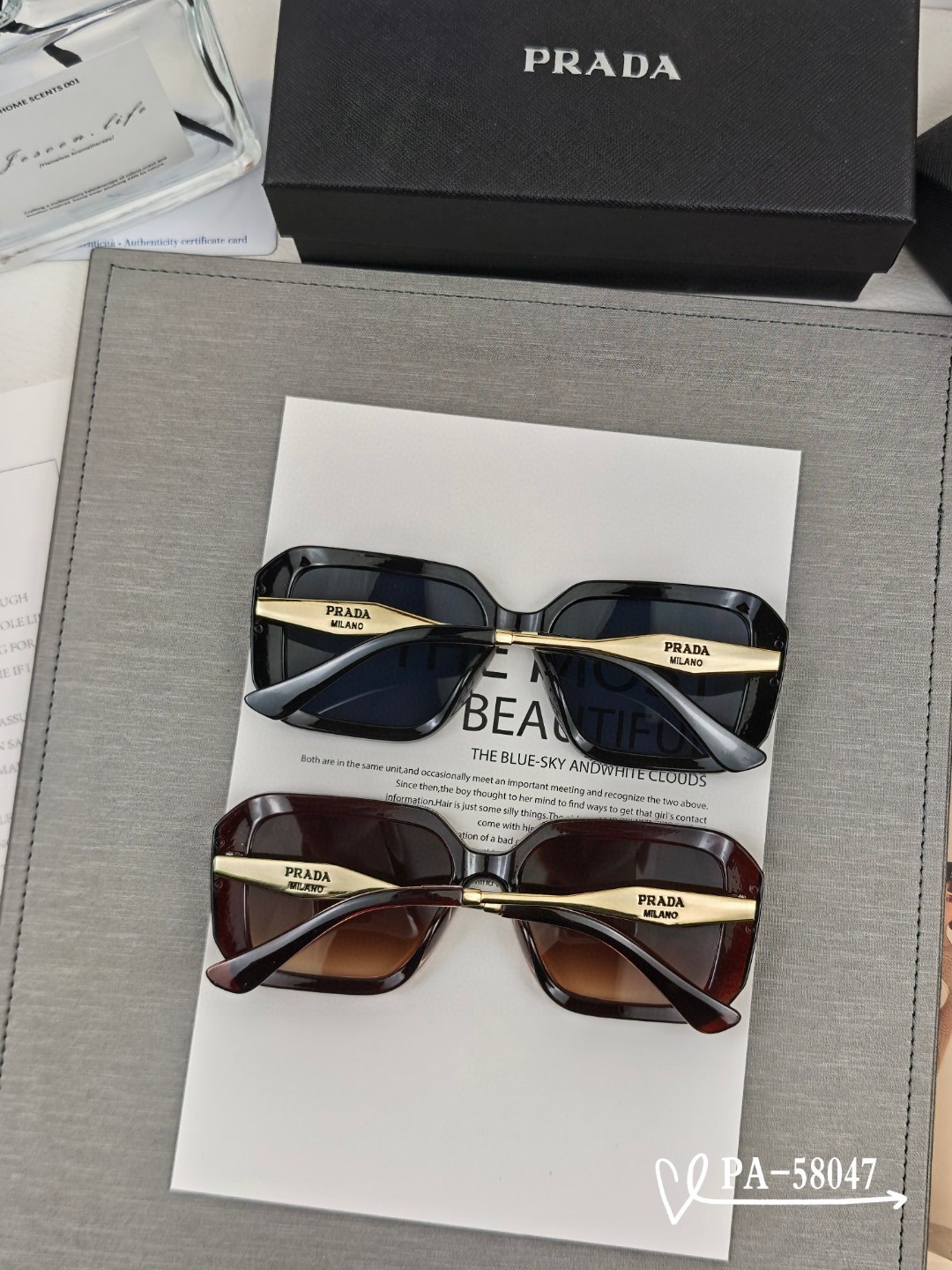   👓.【PRADA-普拉达】
         🕶.【宝丽来树脂镜片】
         ⭐️.【TR