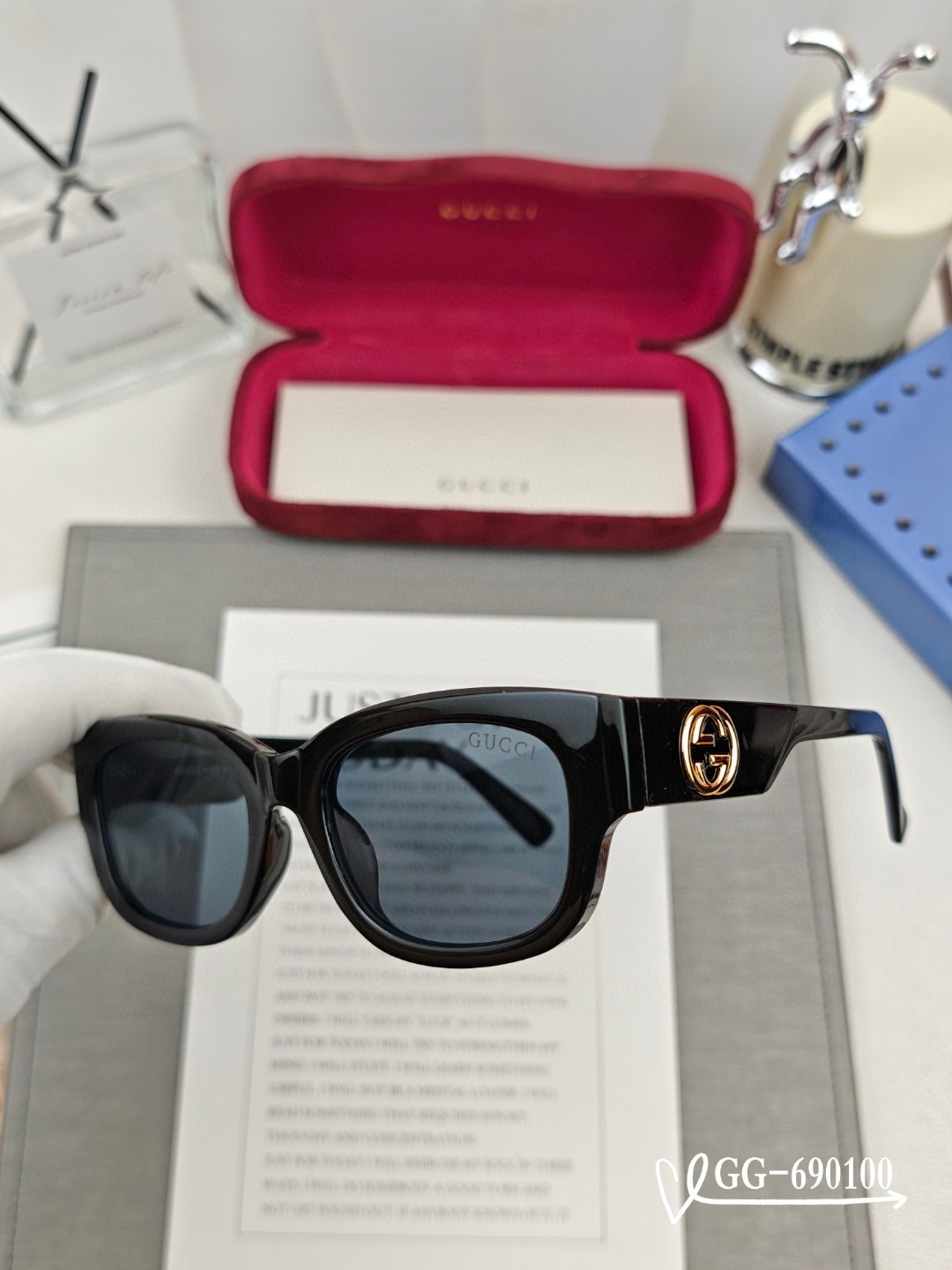   👓.【意大利古奇-GUCCI】
         🕶.【宝丽来树脂高清镜片】
         ⭐️