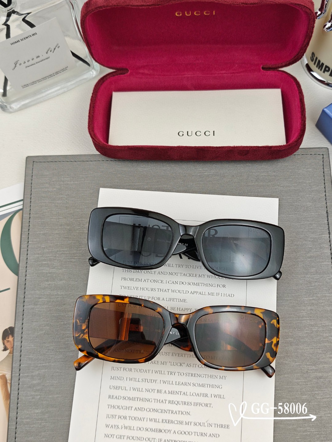  👓.【意大利古奇-GUCCI】
         🕶.【宝丽来树脂高清镜片】
         ⭐️