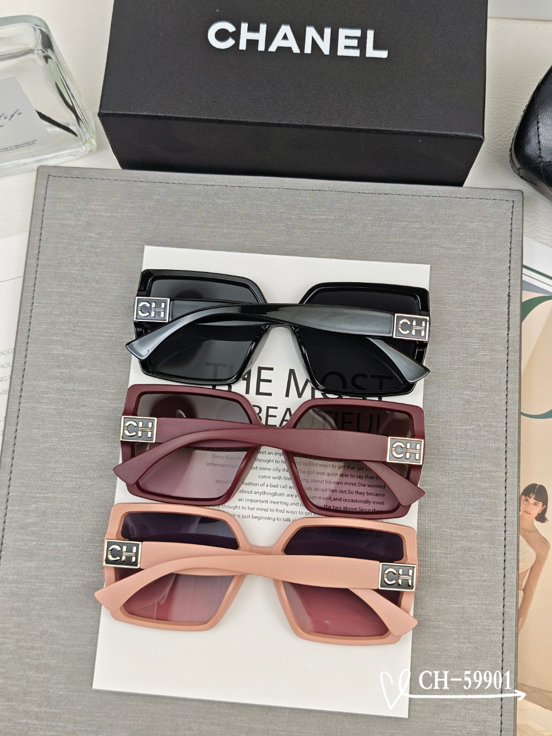   👓.【法国香奈儿-CHANEL】
         🕶.【宝丽来树脂高清镜片】
         ⭐