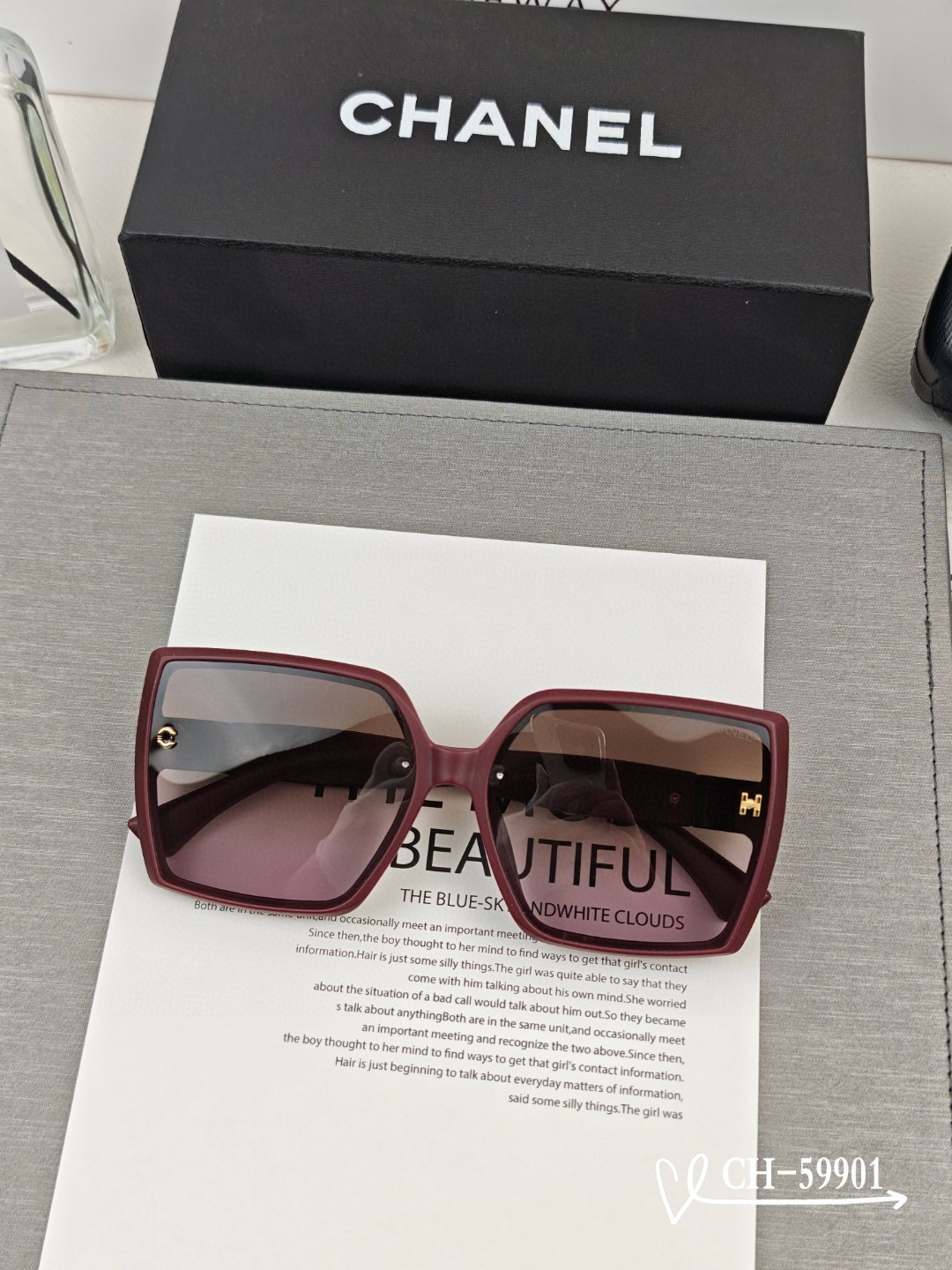   👓.【法国香奈儿-CHANEL】
         🕶.【宝丽来树脂高清镜片】
         ⭐