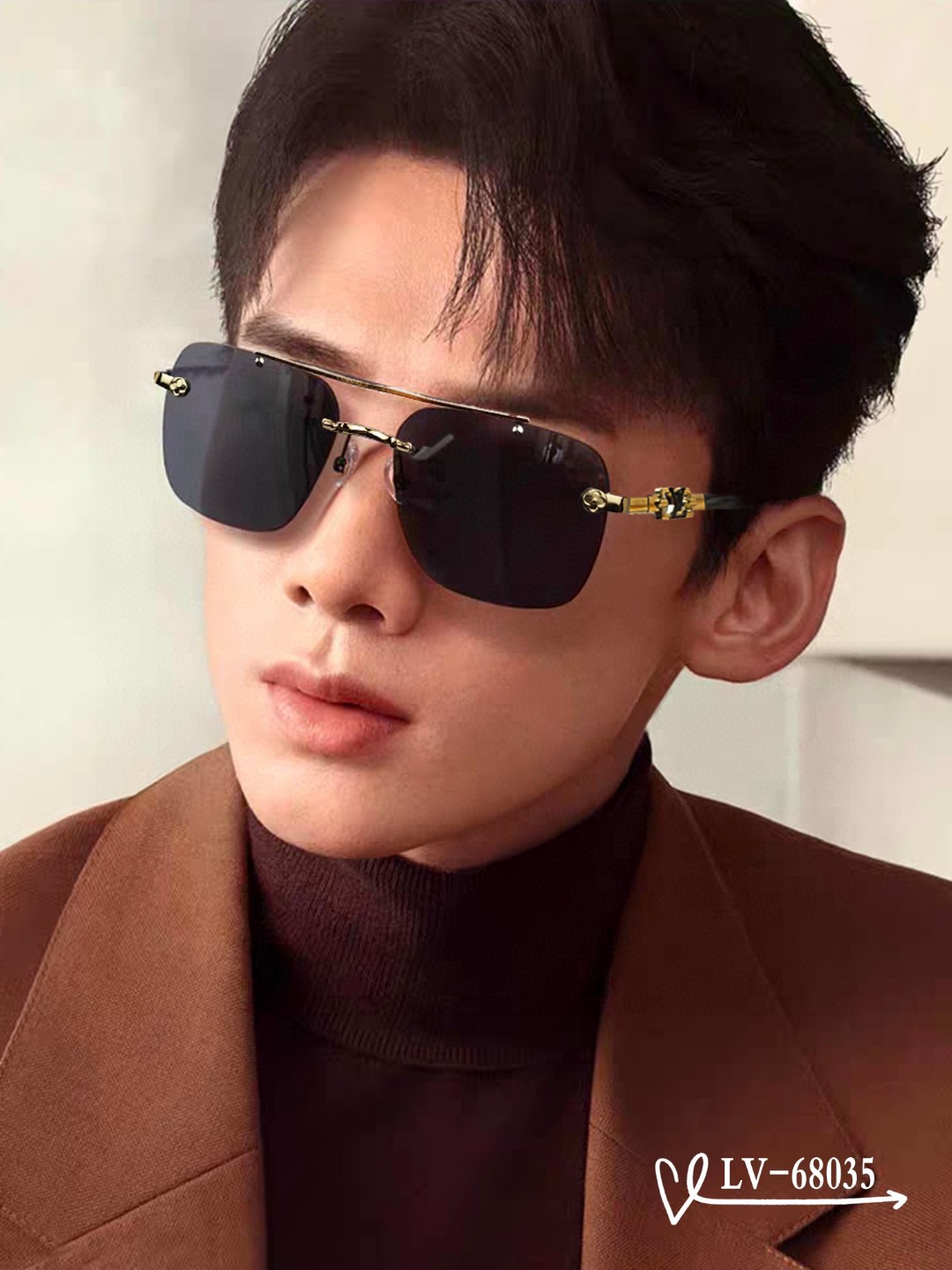    👓.【LV-路易威登】
         🕶️.【宝丽来树脂偏光镜片】
         ⭐️.【