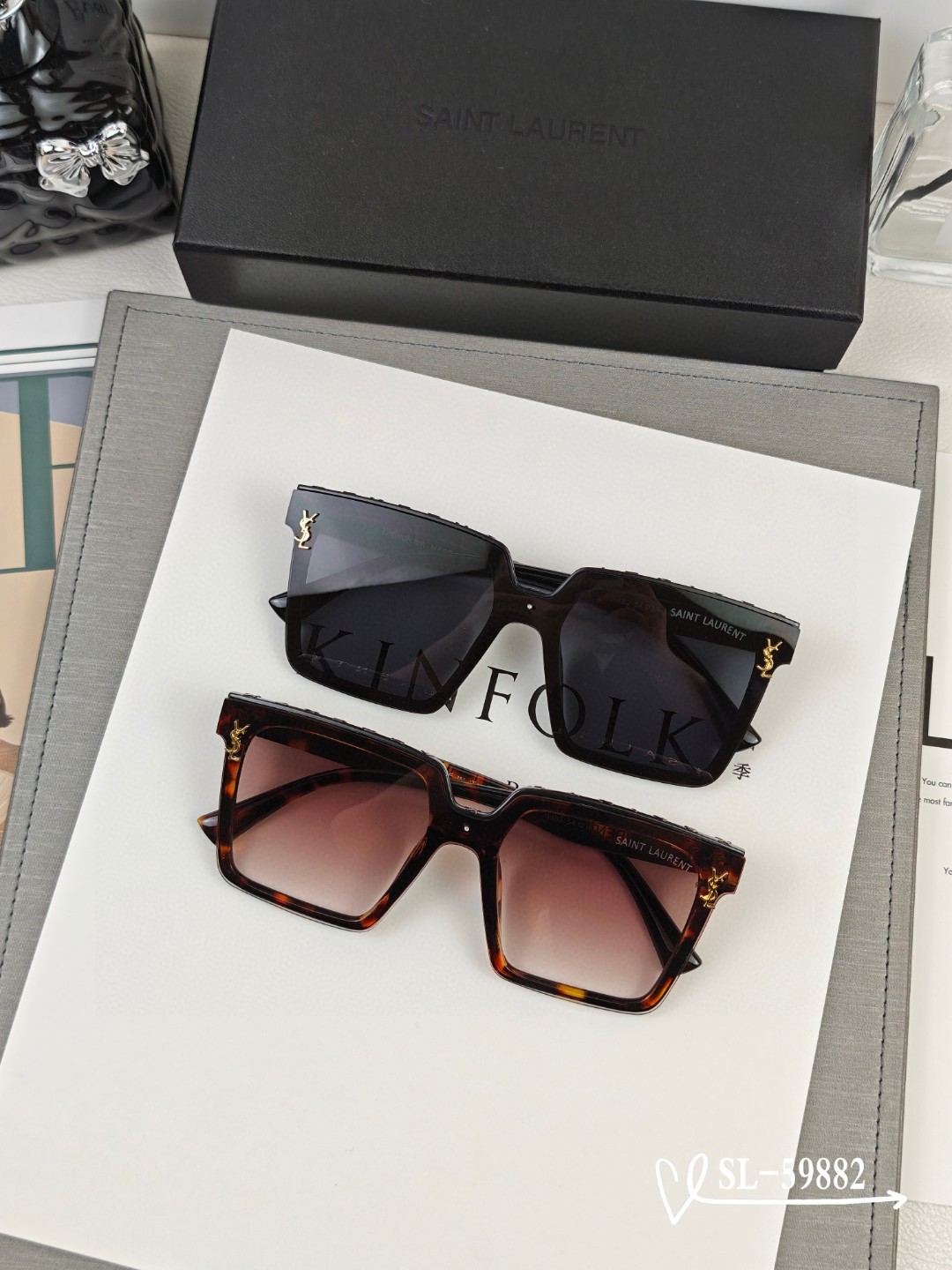  👓.【圣罗兰-ysl】
         🕶.【宝丽来树脂高清镜片】
         ⭐️ .【T