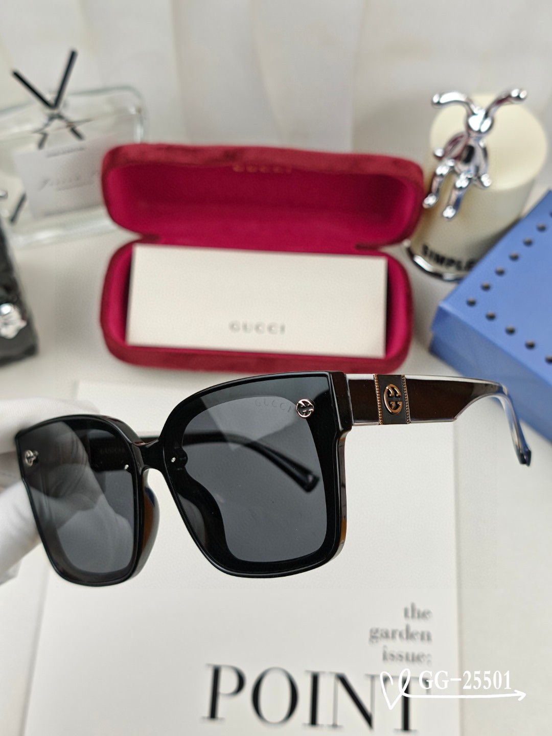   👓.【意大利古奇-GUCCI】
         🕶.【宝丽来树脂高清镜片】
         ⭐️