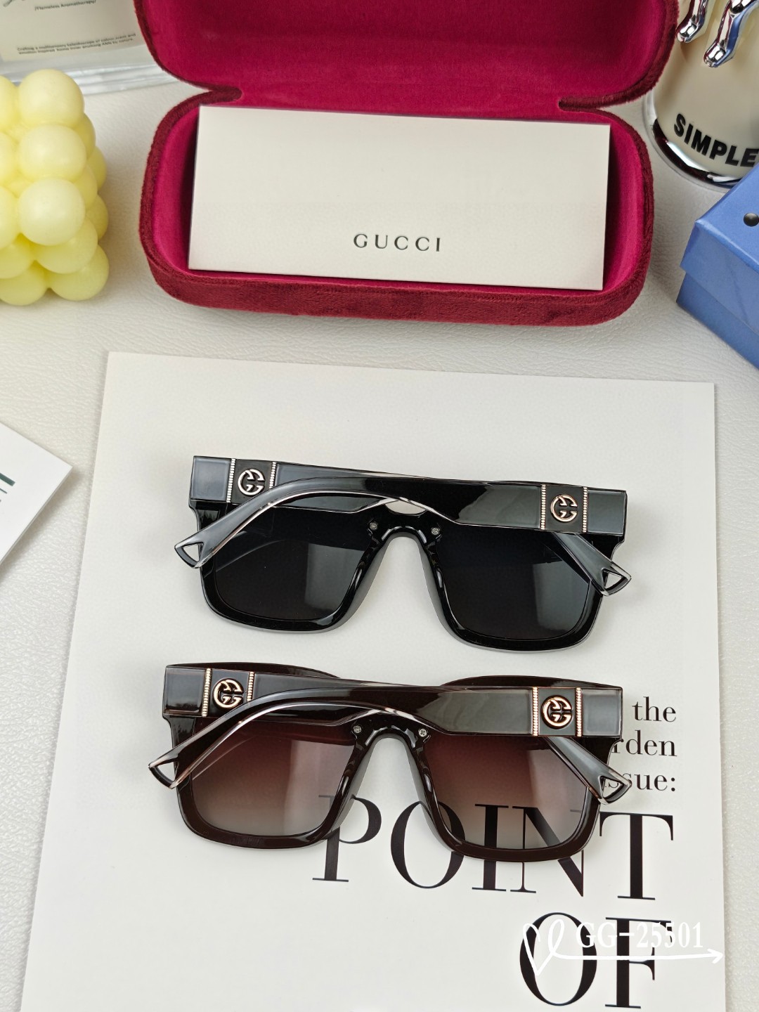   👓.【意大利古奇-GUCCI】
         🕶.【宝丽来树脂高清镜片】
         ⭐️
