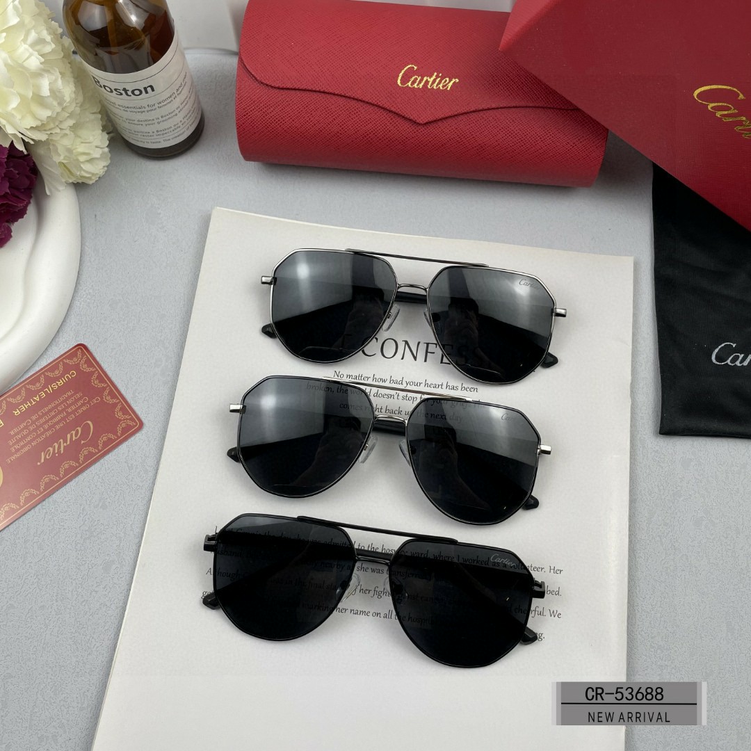    👓.【法国卡地亚-Cartier】
         🕶.【宝丽来树脂偏光镜片】
        