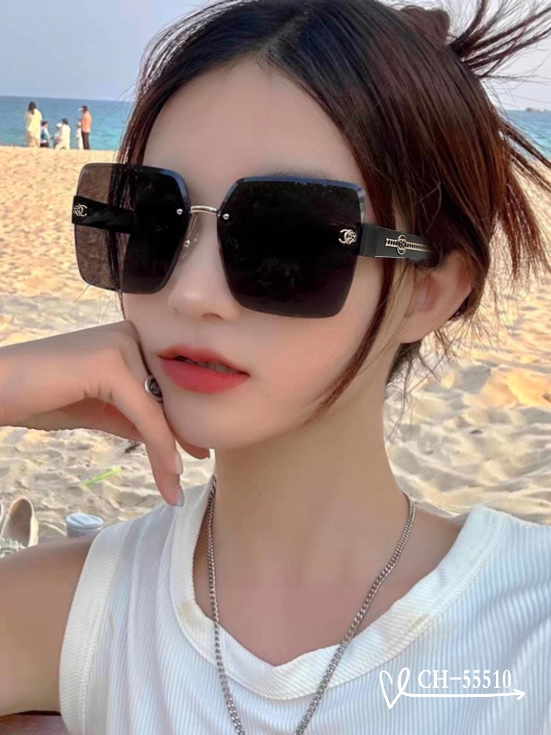   👓.【法国香奈儿-CHANEL】
         🕶.【宝丽来树脂高清镜片】
         ⭐