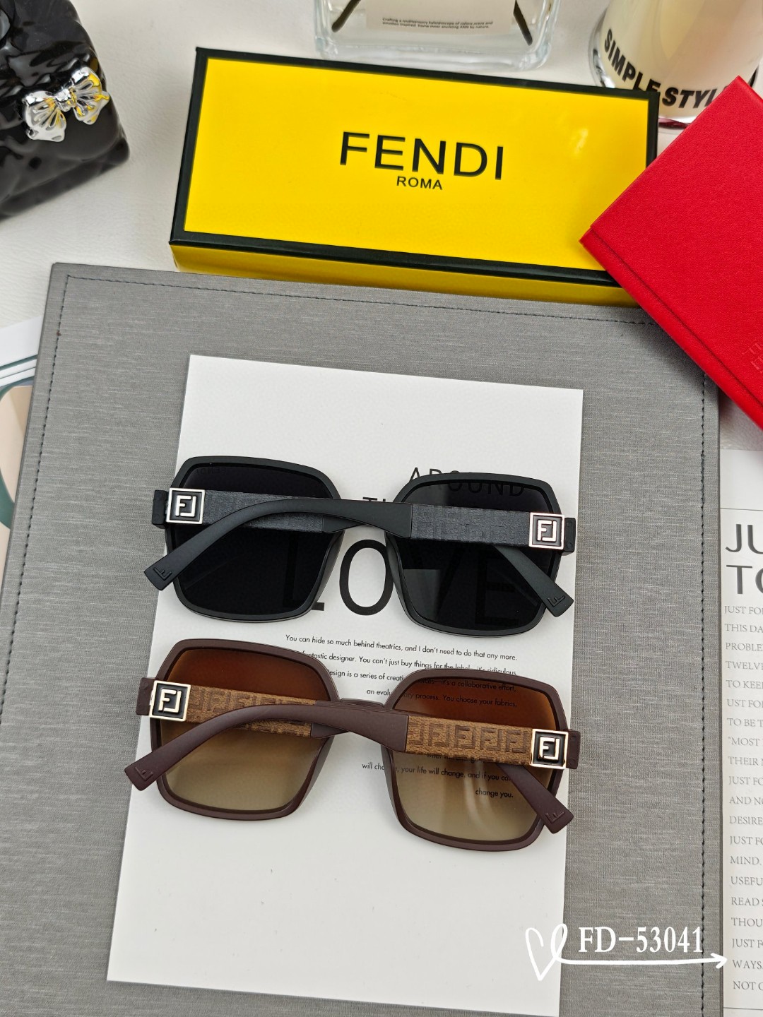   👓.【意大利芬迪-FENDI】
         🕶.【宝丽来树脂偏光镜片】
         ⭐️
