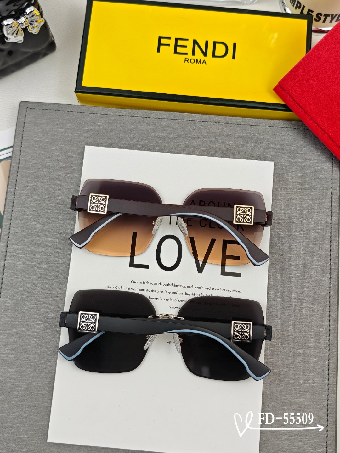   👓.【意大利芬迪-FENDI】
         🕶.【宝丽来树脂偏光镜片】
         ⭐️
