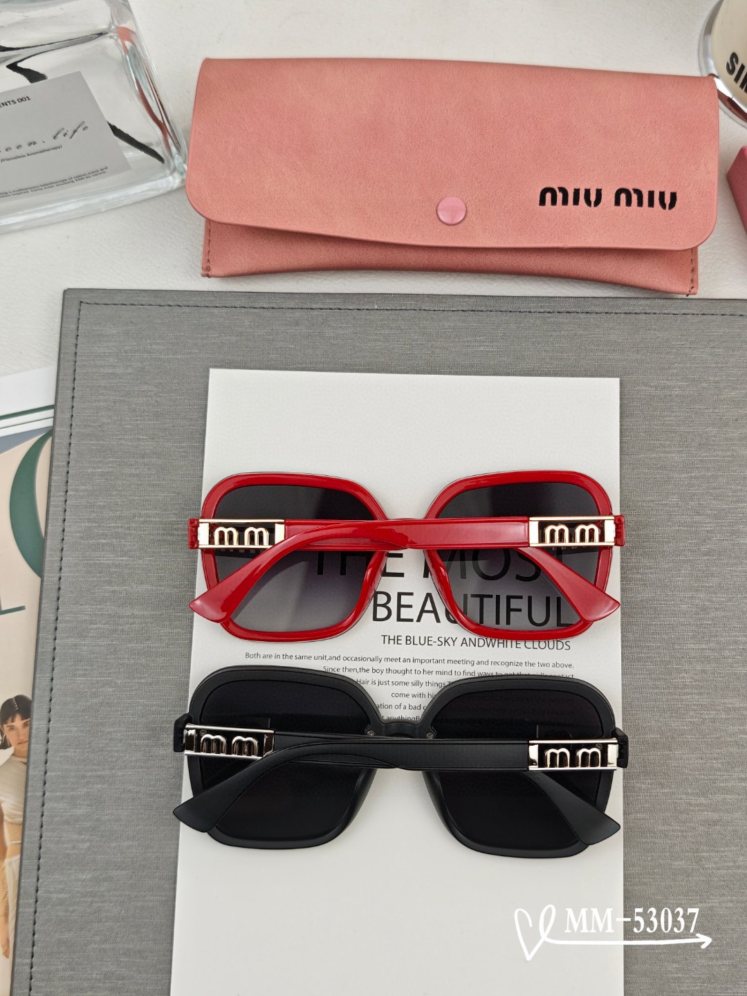   👓.【意大利谬谬-miumiu】
         🕶.【宝丽来树脂偏光镜片】
         ⭐