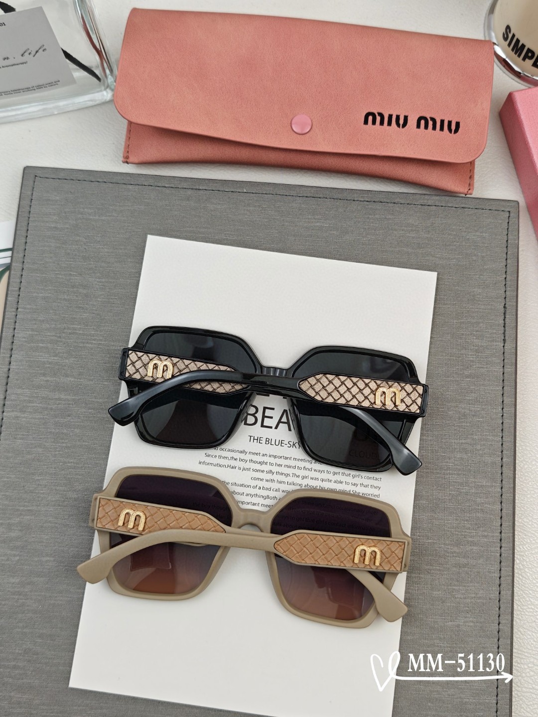   👓.【意大利谬谬-miumiu】
         🕶.【宝丽来树脂偏光镜片】
         ⭐
