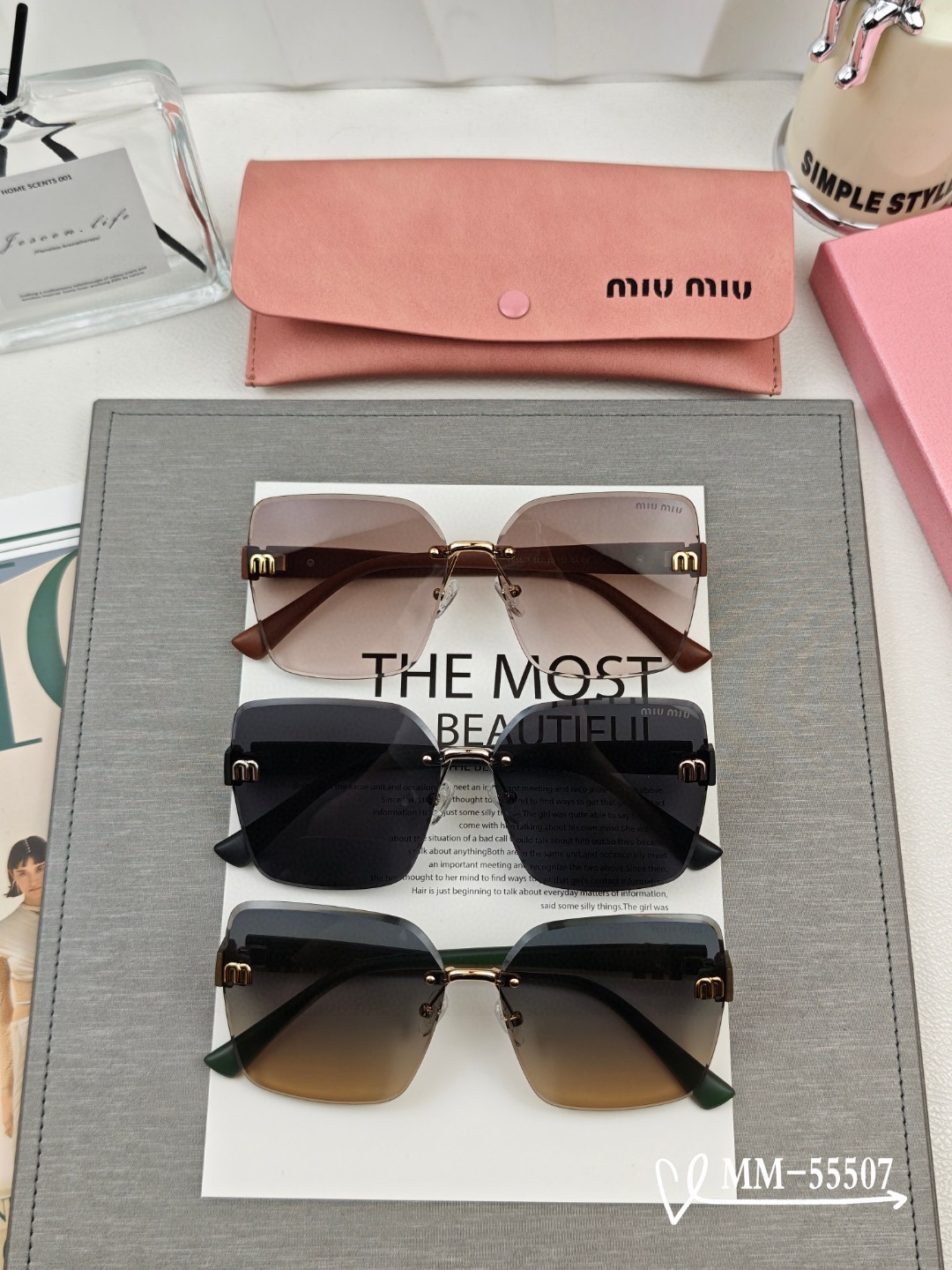   👓.【意大利谬谬-miumiu】
         🕶.【宝丽来树脂偏光镜片】
         ⭐