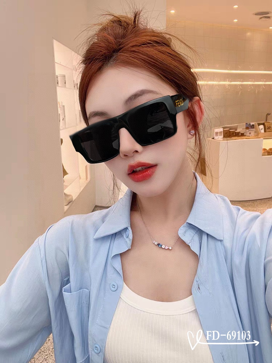   👓.【意大利芬迪-FENDI】
         🕶.【宝丽来树脂偏光镜片】
         ⭐️