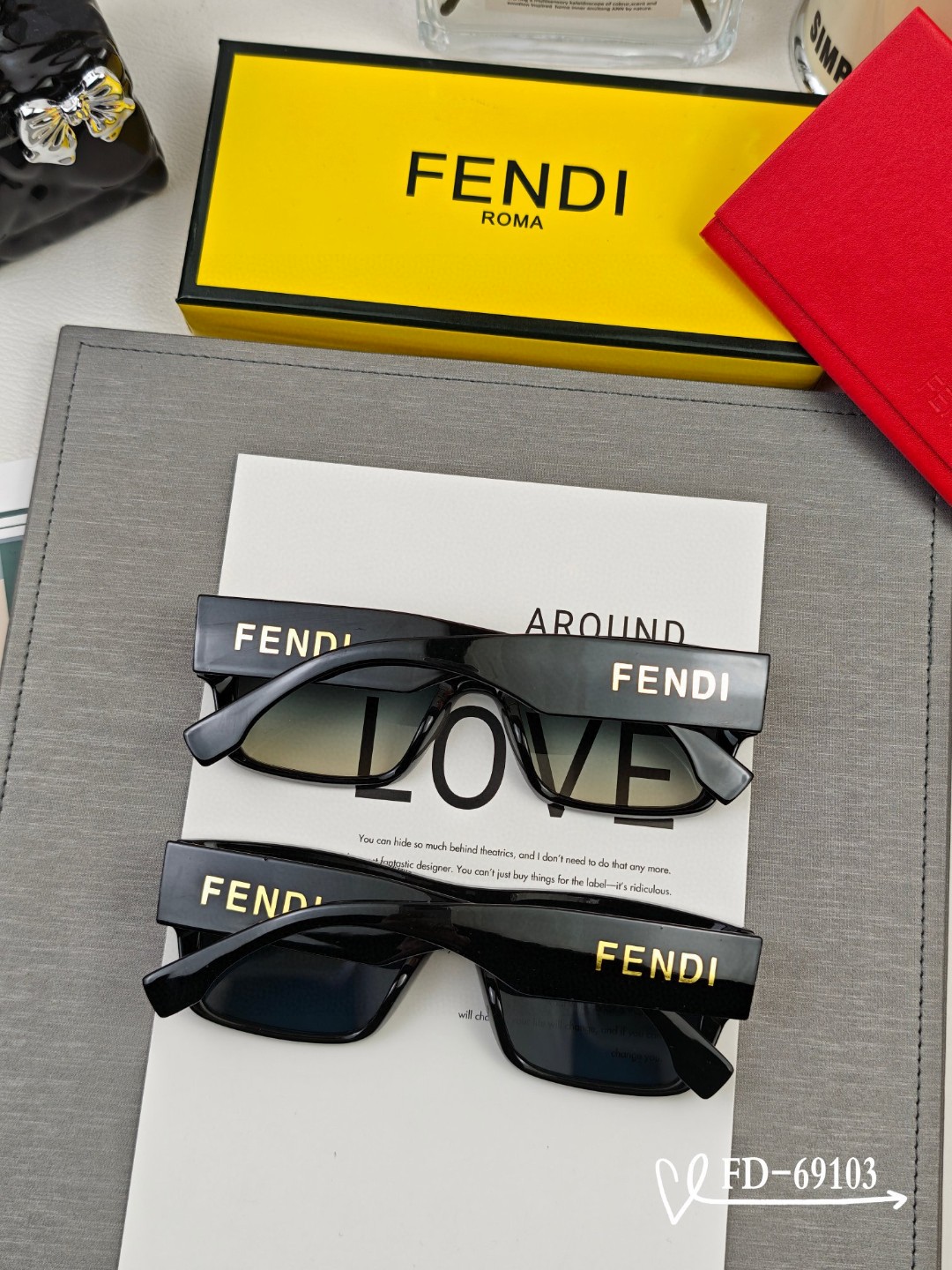  👓.【意大利芬迪-FENDI】
         🕶.【宝丽来树脂偏光镜片】
         ⭐️