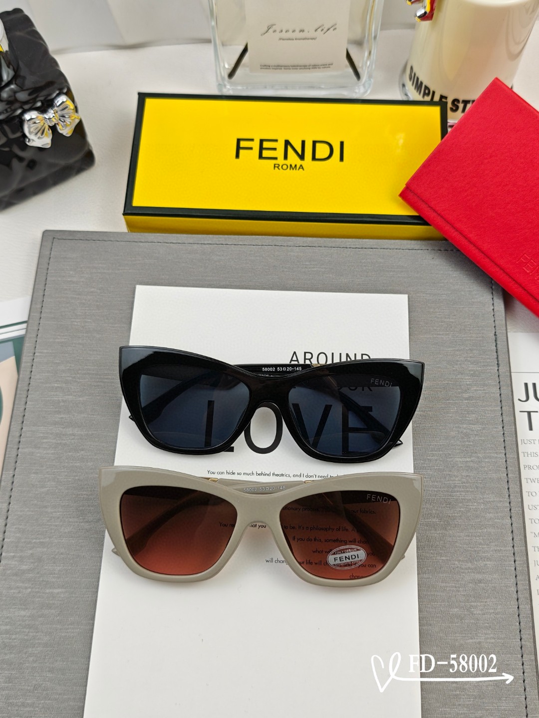   👓.【意大利芬迪-FENDI】
         🕶.【宝丽来树脂偏光镜片】
         ⭐️