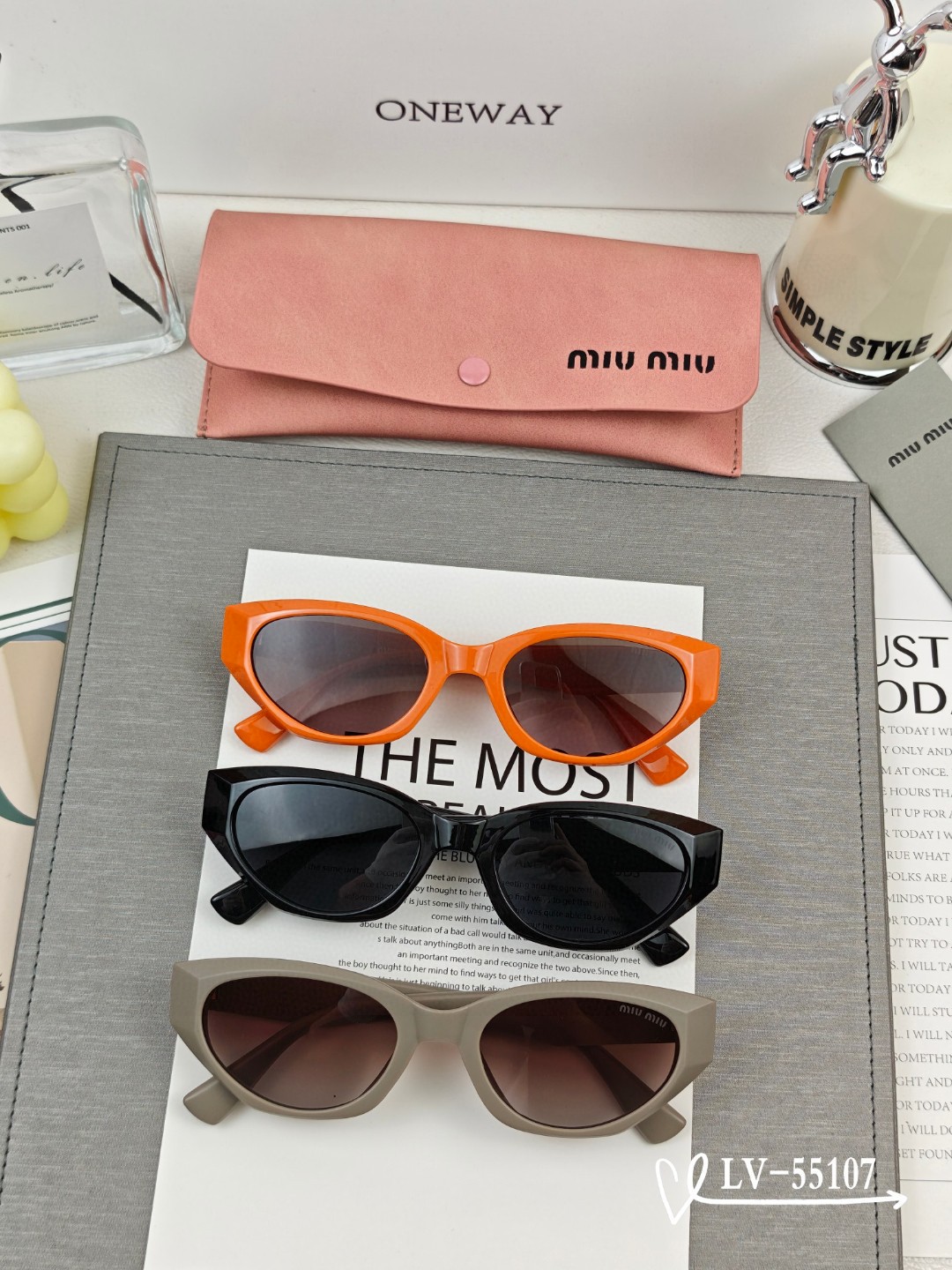   👓.【意大利谬谬-miumiu】
         🕶.【宝丽来树脂偏光镜片】
         ⭐