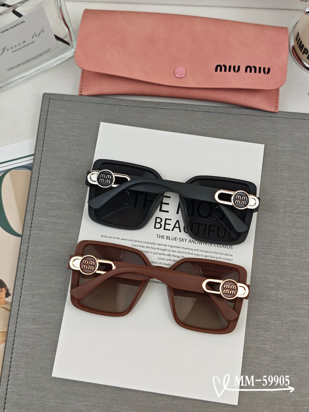   👓.【意大利谬谬-miumiu】
         🕶.【宝丽来树脂偏光镜片】
         ⭐