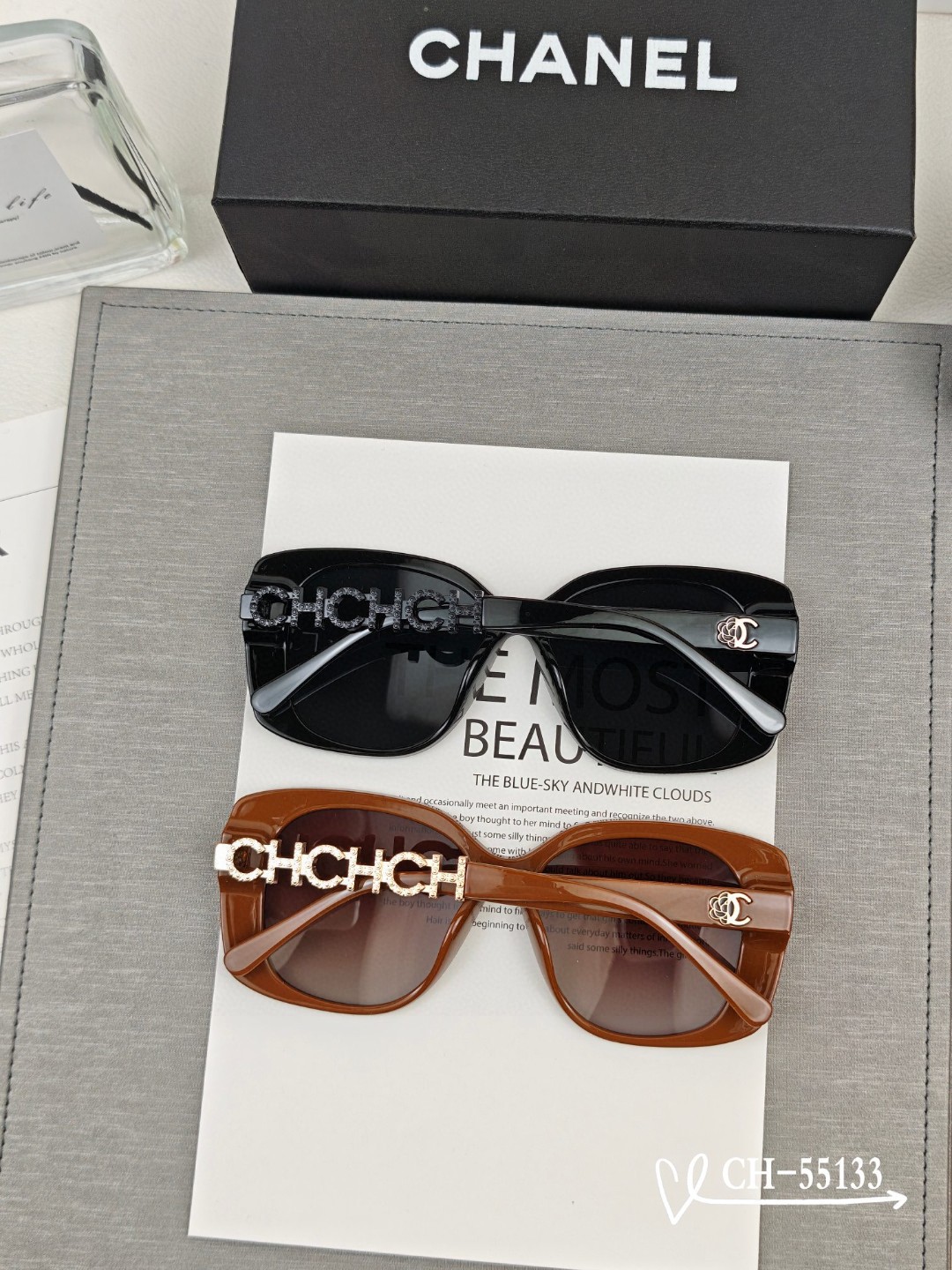   👓.【法国香奈儿-CHANEL】
         🕶.【宝丽来树脂高清镜片】
         ⭐