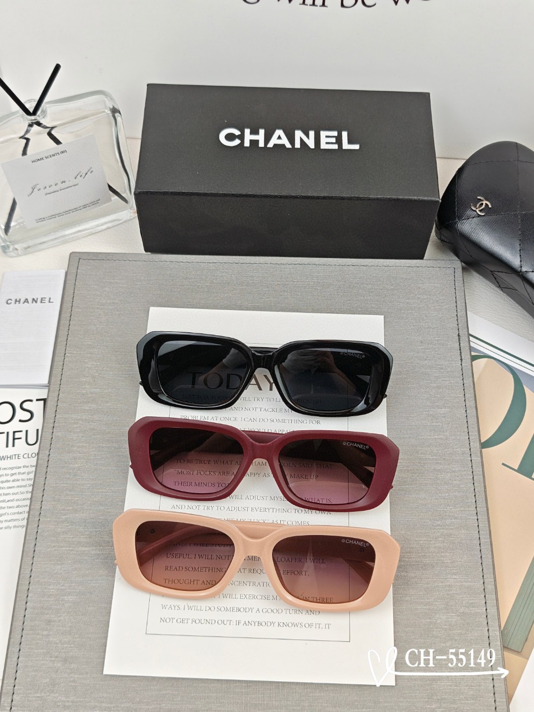   👓.【法国香奈儿-CHANEL】
         🕶.【宝丽来树脂高清镜片】
         ⭐