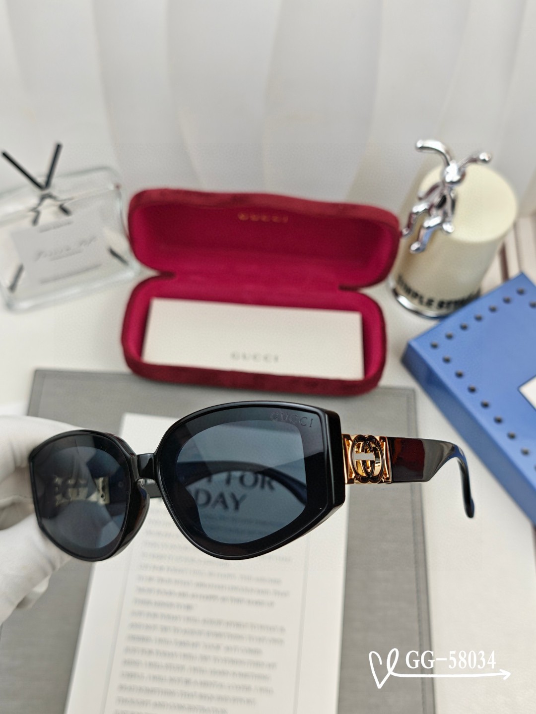   👓.【意大利古奇-GUCCI】
         🕶.【宝丽来树脂高清镜片】
         ⭐️