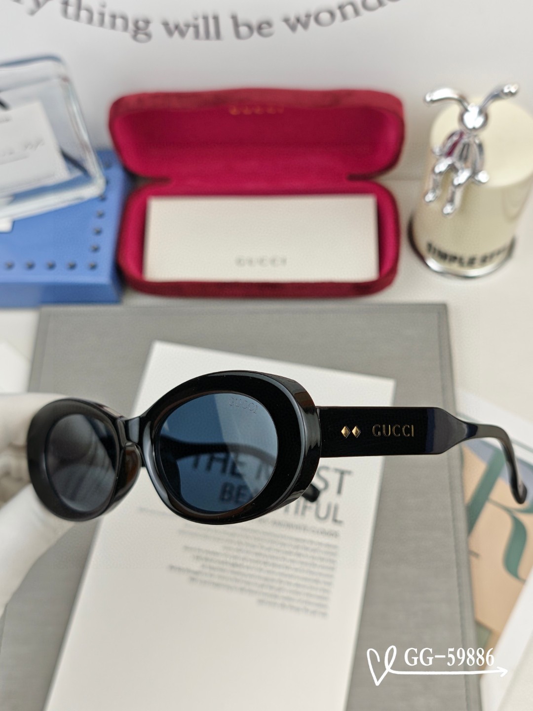  👓.【意大利古奇-GUCCI】
         🕶.【宝丽来树脂高清镜片】
         ⭐️