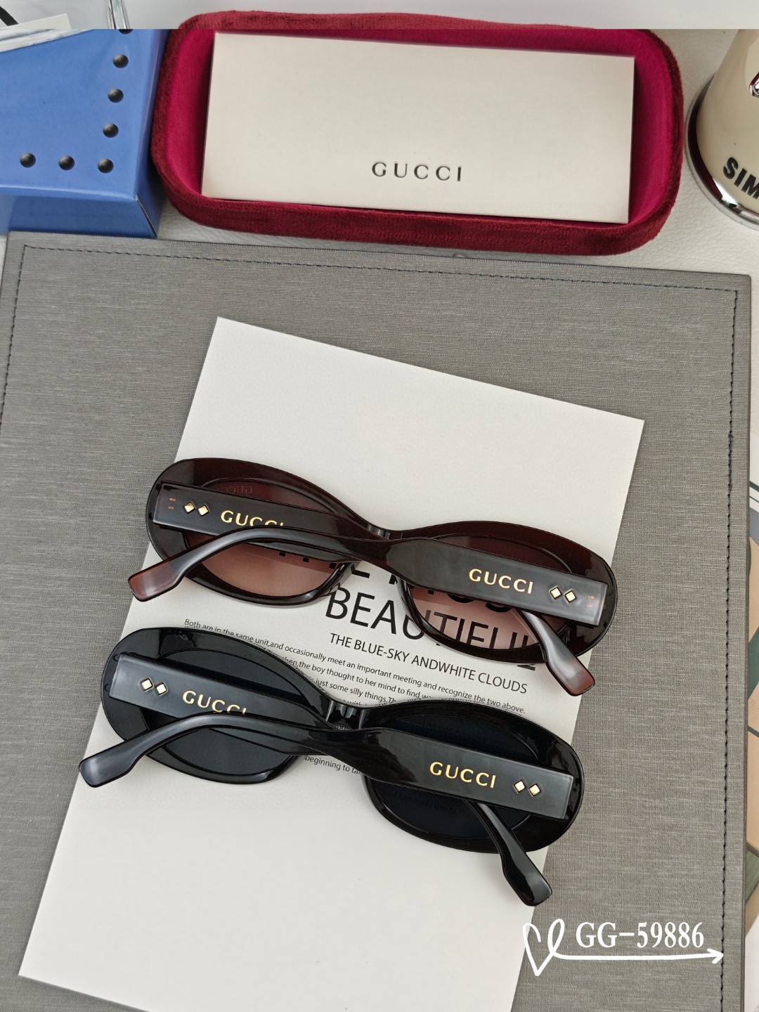   👓.【意大利古奇-GUCCI】
         🕶.【宝丽来树脂高清镜片】
         ⭐️