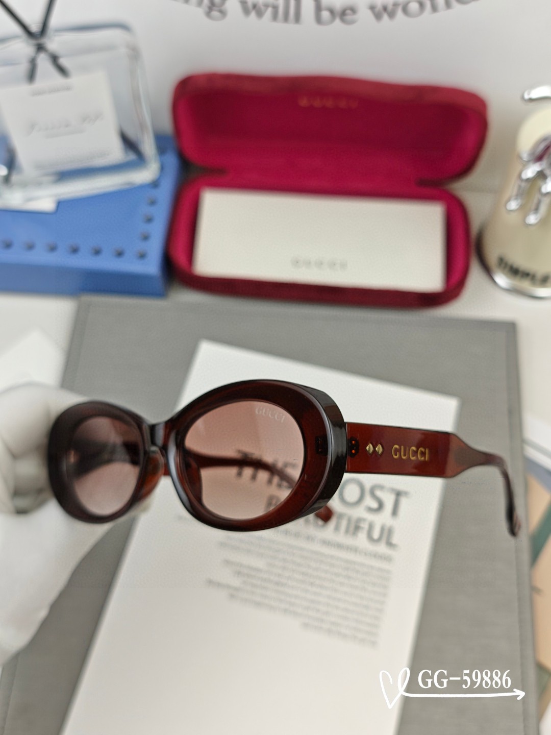   👓.【意大利古奇-GUCCI】
         🕶.【宝丽来树脂高清镜片】
         ⭐️