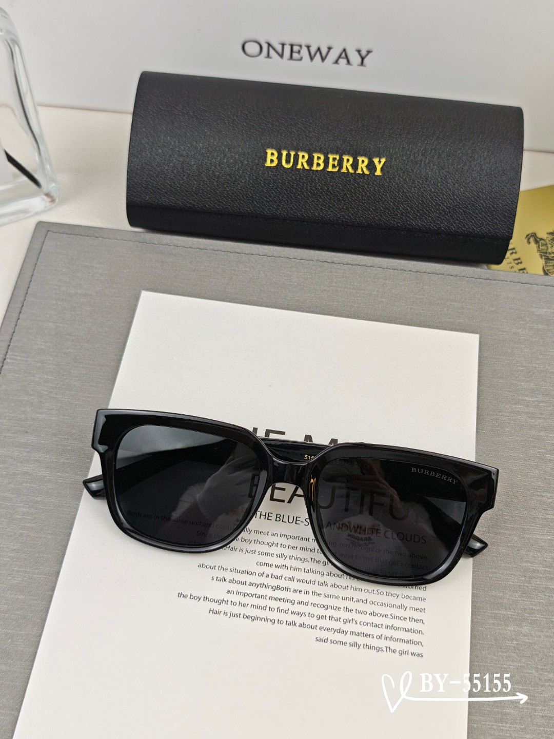   👓.【Burberry-巴宝莉】
         🕶.【宝丽来树脂偏光镜片】
         ⭐