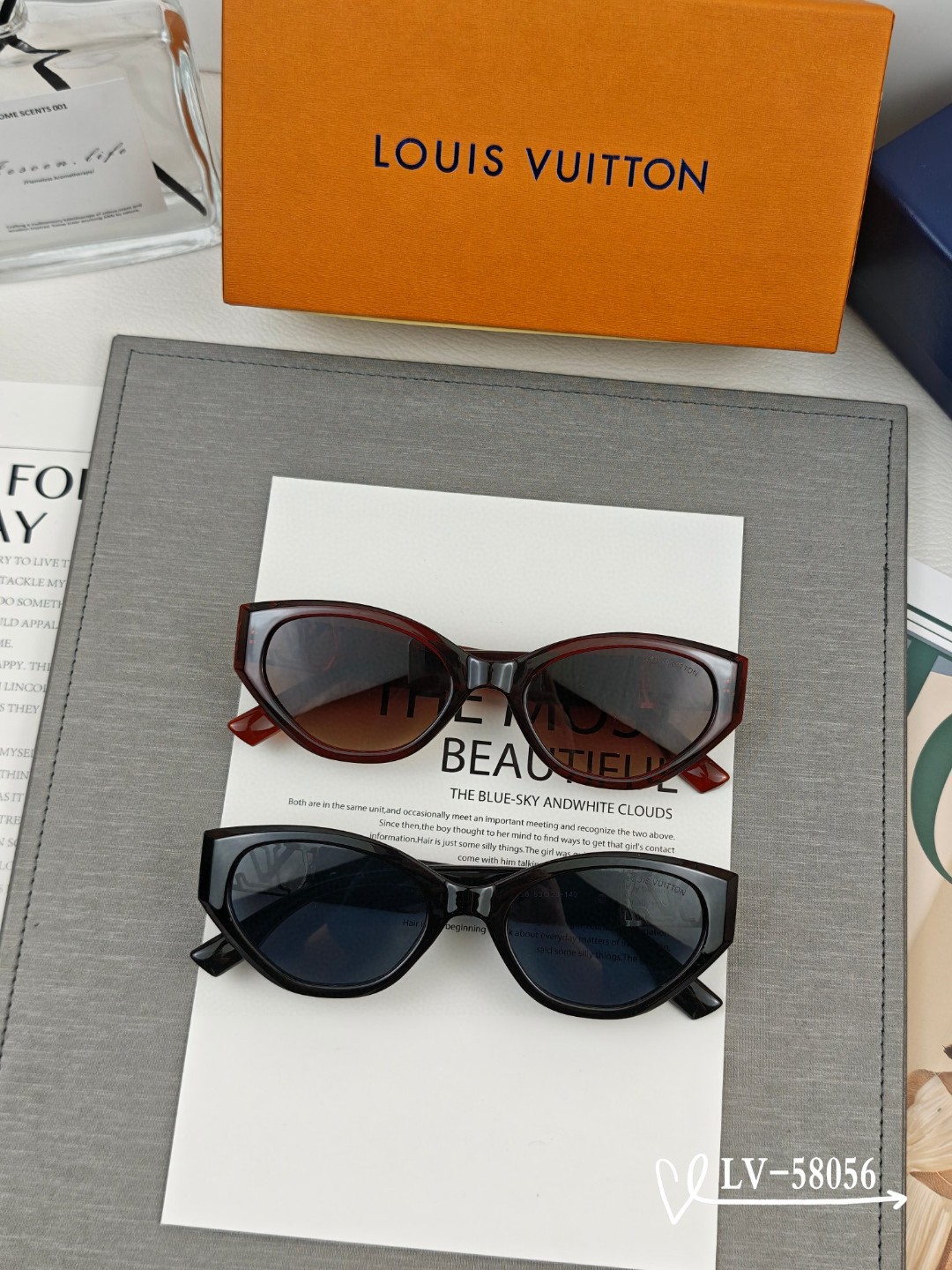   👓.【路易威登-LV】
         🕶.【宝丽来树脂镜片】
         ⭐️.【TR镜架