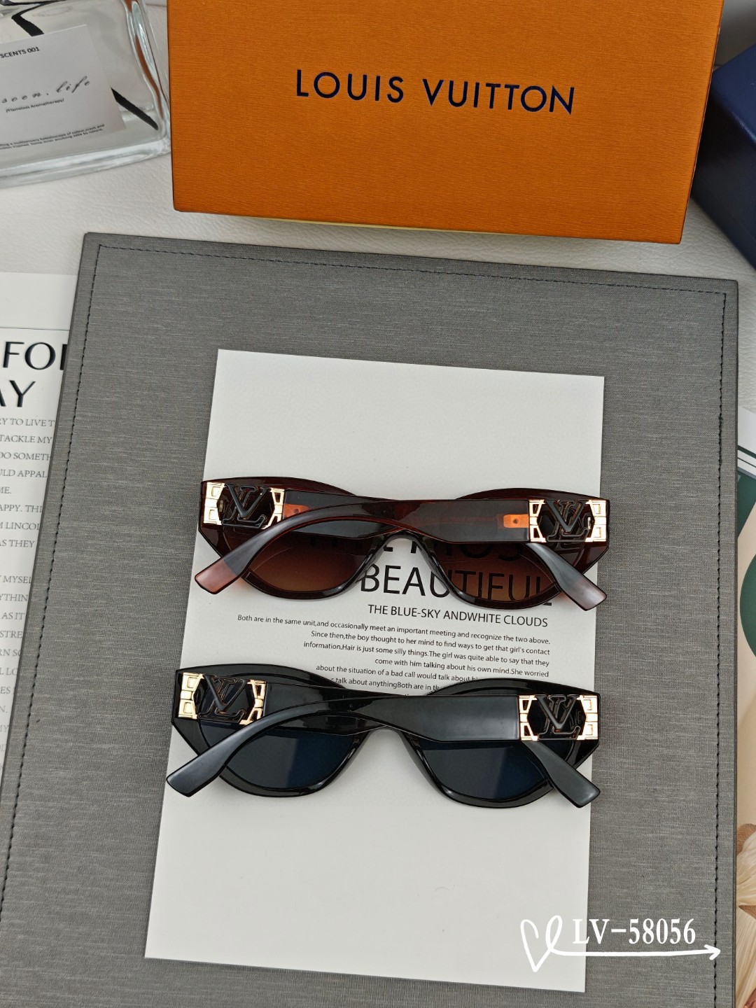   👓.【路易威登-LV】
         🕶.【宝丽来树脂镜片】
         ⭐️.【TR镜架