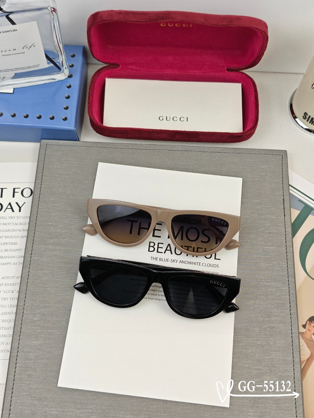   👓.【意大利古奇-GUCCI】
         🕶.【宝丽来树脂高清镜片】
         ⭐️