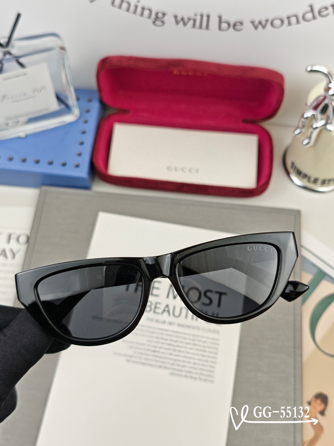   👓.【意大利古奇-GUCCI】
         🕶.【宝丽来树脂高清镜片】
         ⭐️
