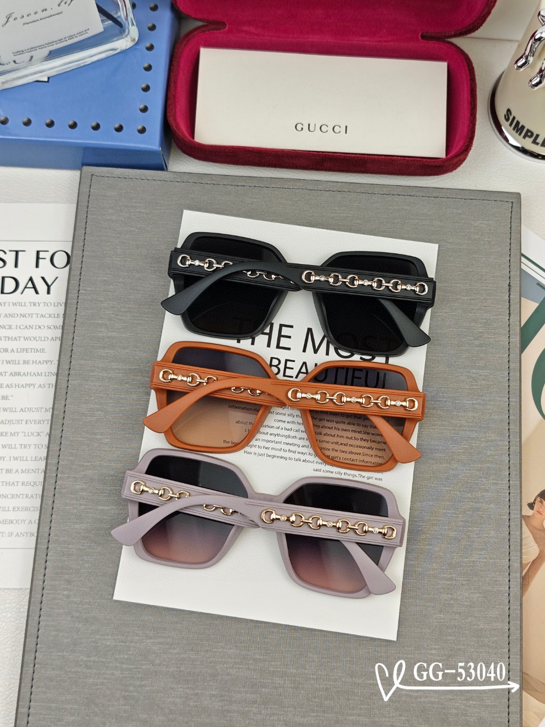   👓.【意大利古奇-GUCCI】
         🕶.【宝丽来树脂高清镜片】
         ⭐️