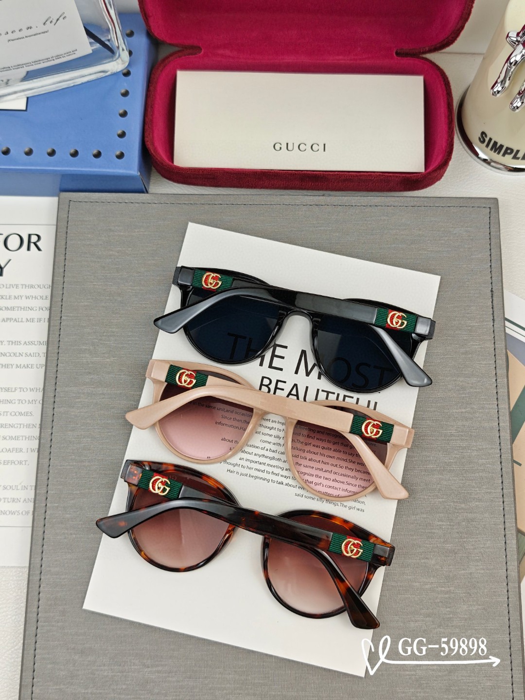   👓.【意大利古奇-GUCCI】
         🕶.【宝丽来树脂高清镜片】
         ⭐️