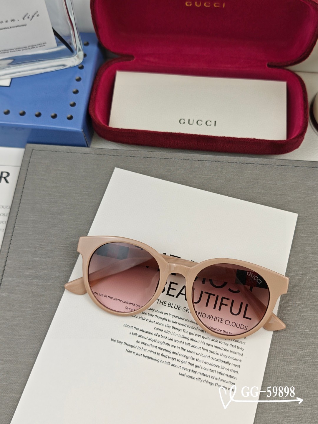   👓.【意大利古奇-GUCCI】
         🕶.【宝丽来树脂高清镜片】
         ⭐️