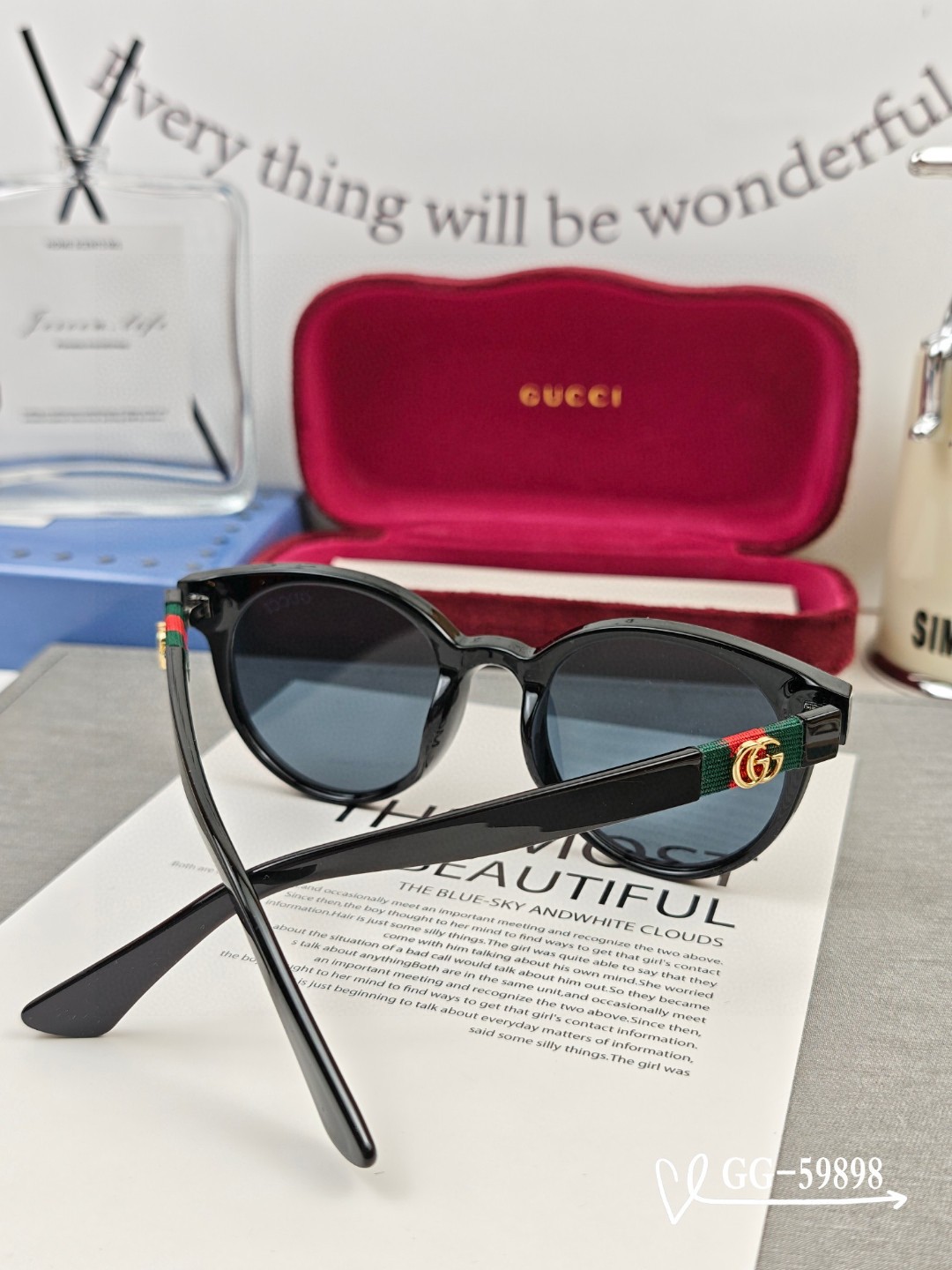   👓.【意大利古奇-GUCCI】
         🕶.【宝丽来树脂高清镜片】
         ⭐️