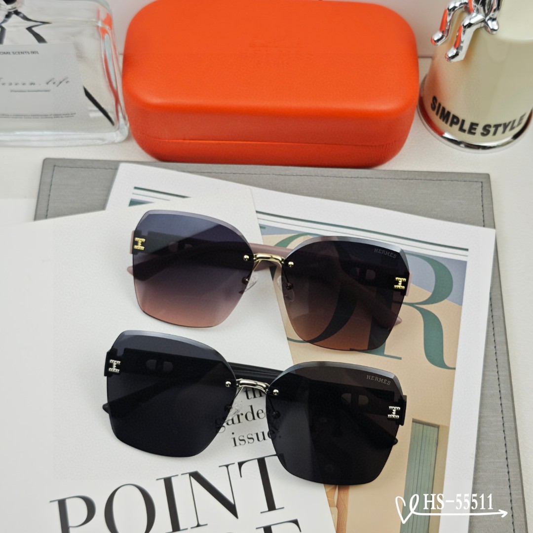    👓.【爱马仕-HERMES】
         🕶.【宝丽来树脂偏光镜片】
         ⭐️