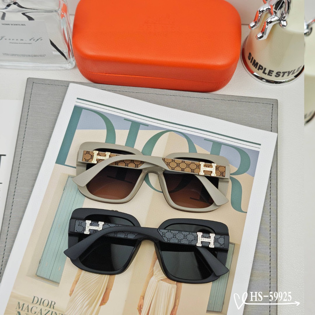    👓.【爱马仕-HERMES】
         🕶.【宝丽来树脂偏光镜片】
         ⭐️