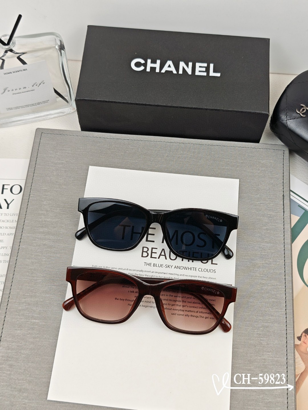   👓.【法国香奈儿-CHANEL】
         🕶.【宝丽来树脂高清镜片】
         ⭐