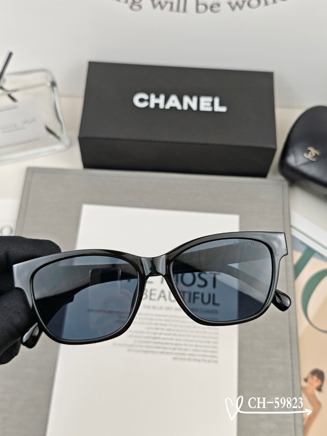   👓.【法国香奈儿-CHANEL】
         🕶.【宝丽来树脂高清镜片】
         ⭐
