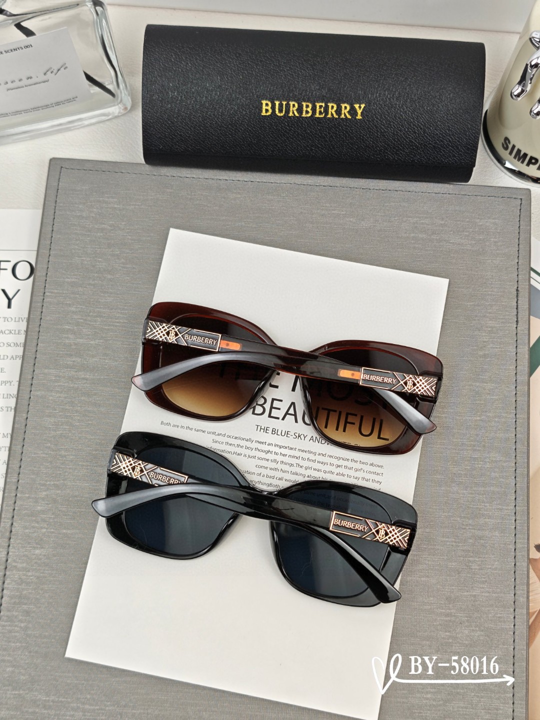   👓.【Burberry-巴宝莉】
         🕶.【宝丽来树脂偏光镜片】
         ⭐