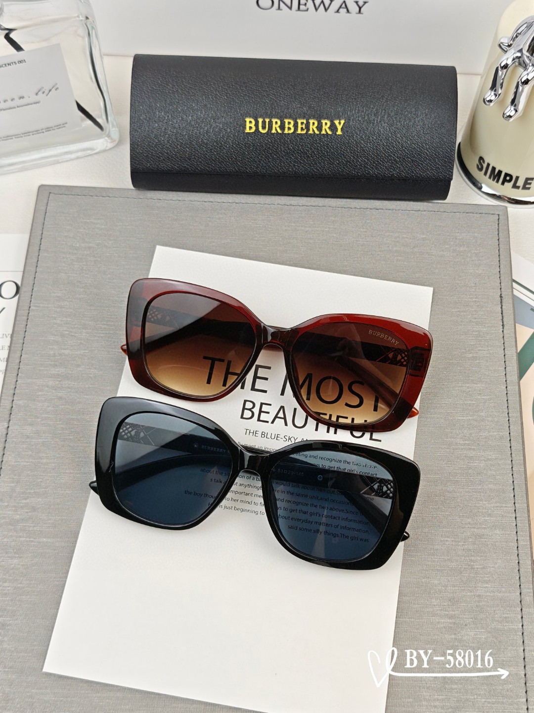   👓.【Burberry-巴宝莉】
         🕶.【宝丽来树脂偏光镜片】
         ⭐