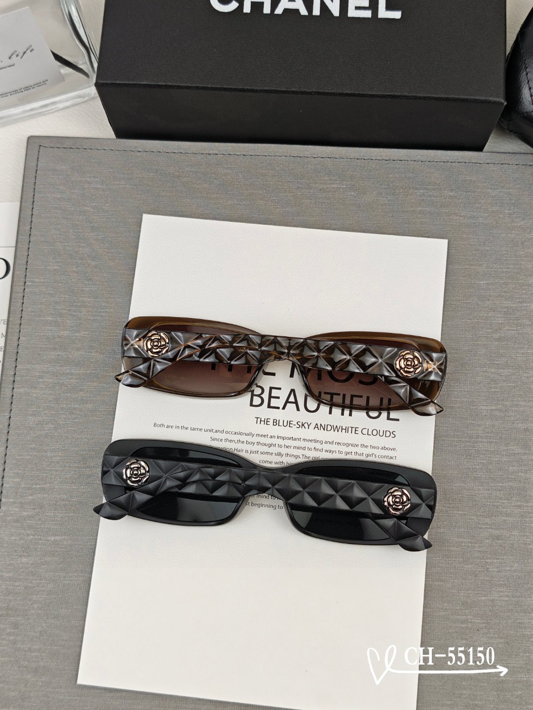   👓.【法国香奈儿-CHANEL】
         🕶.【宝丽来树脂高清镜片】
         ⭐