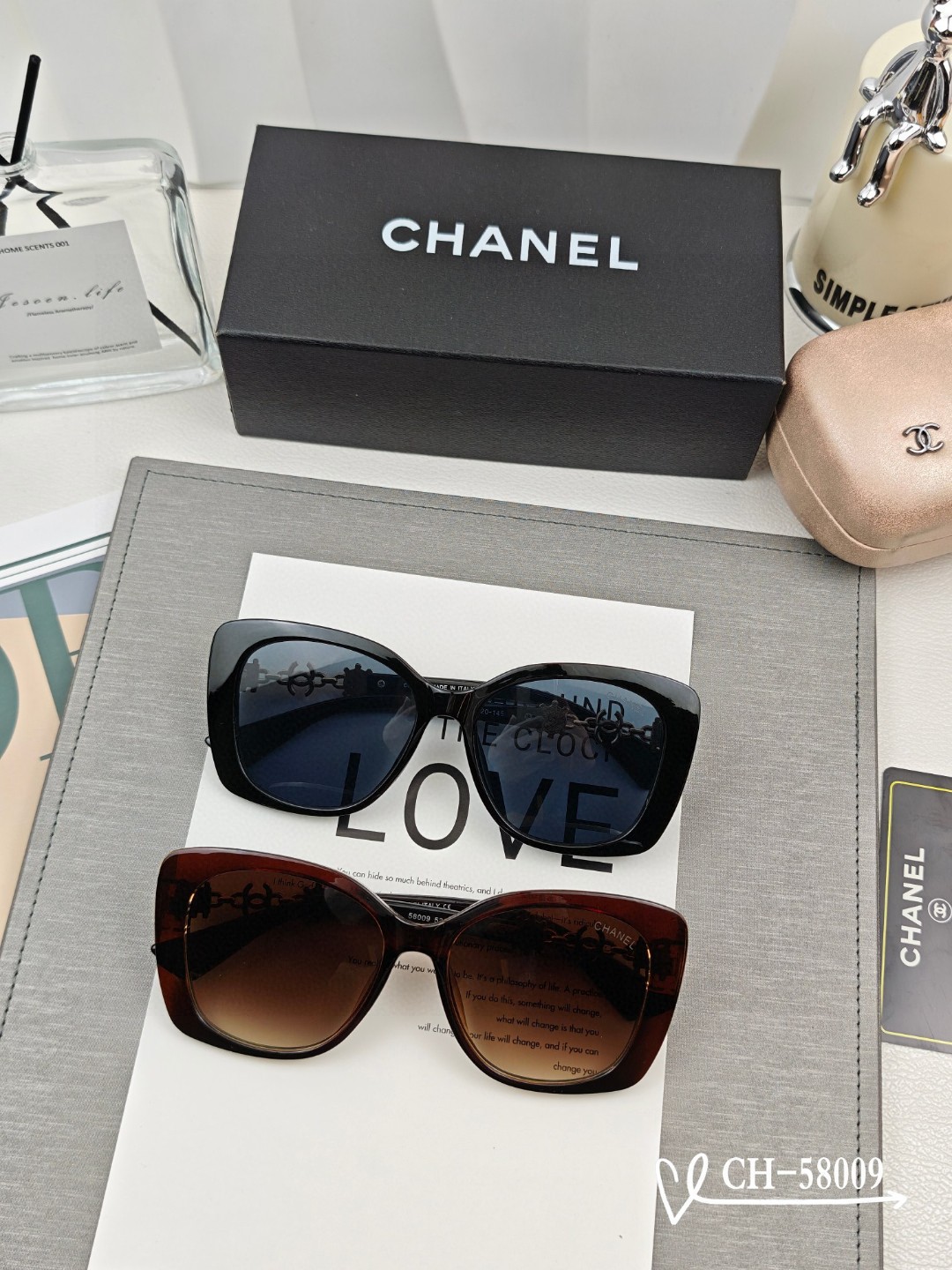   👓.【法国香奈儿-CHANEL】
         🕶.【宝丽来树脂高清镜片】
         ⭐