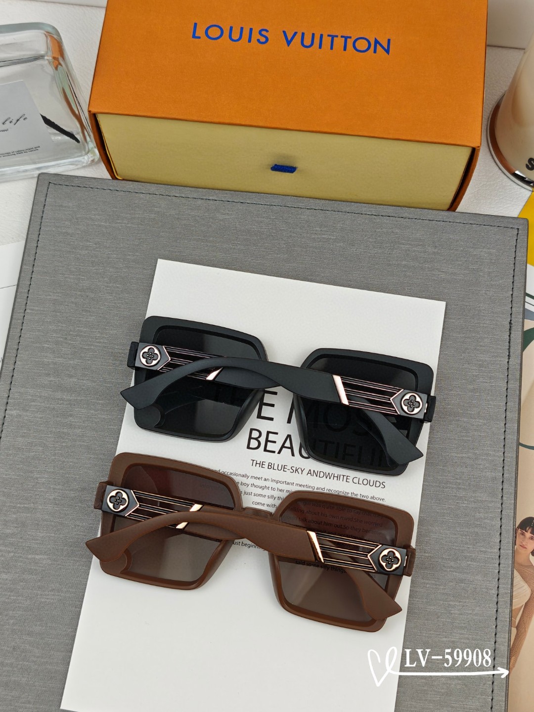   👓.【路易威登-LV】
         🕶.【宝丽来树脂镜片】
         ⭐️.【TR镜架