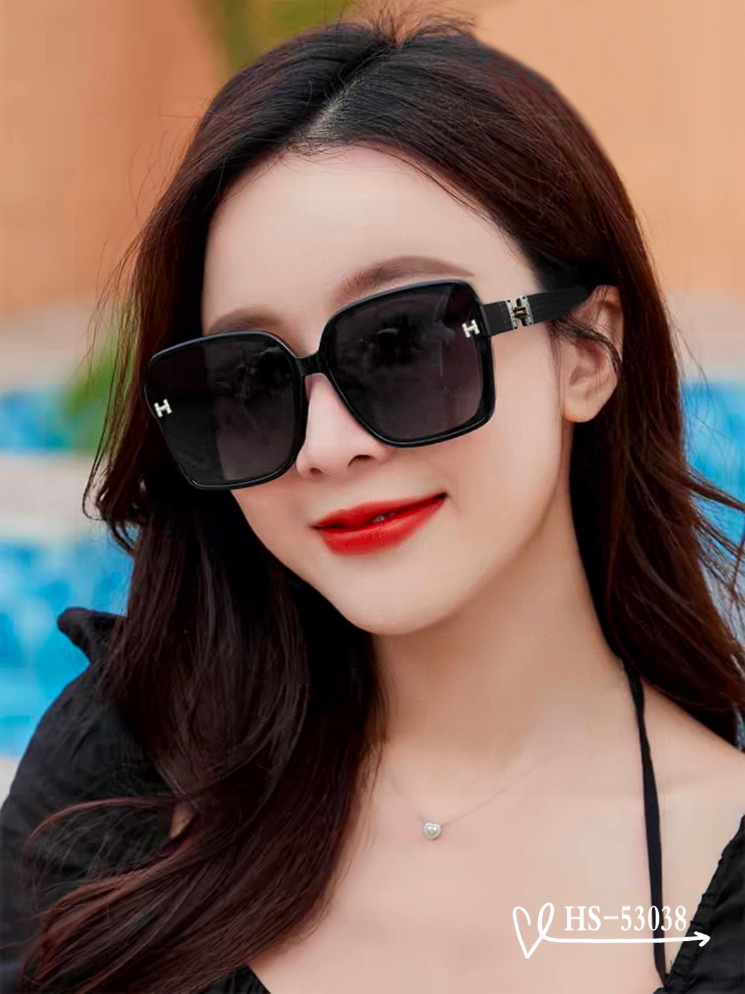 NO:256514,.【HERMES-HERMES】.【Polaroid resin polarized lens】.【TR90 frame is light and comfortable to wear】.【size59-13-147,】.【New sunglasses reduce the burden of strong light, block harmful light and prevent radiation, must-have items for travel and matching clothes, and you can also use it when driving!  Lead the new fashion concept and don't let the sun disturb your interest. There must be a color suitable for you! Model53038♀】Glasses, sunglasses, sunglasses, glasses, hermes, hermes19860909.【爱马仕-HERMES】 .【宝丽来树脂偏光镜片】 .【TR90镜架轻便佩戴舒适】 .【size59-13-147,】 .【新款太阳镜减轻强光负担,遮挡有害光线防辐射,出行旅游搭配衣服必备品,开车也可以用哦！引领时尚新概念,不让阳光打扰你的兴致.肯定有个颜色适合你哦!Model53038♀】眼镜墨镜太阳镜,眼镜,hermes,hermes,glasses