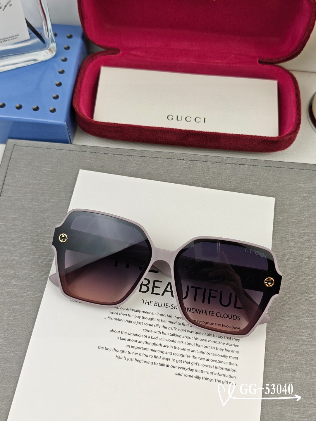   👓.【意大利古奇-GUCCI】
         🕶.【宝丽来树脂高清镜片】
         ⭐️