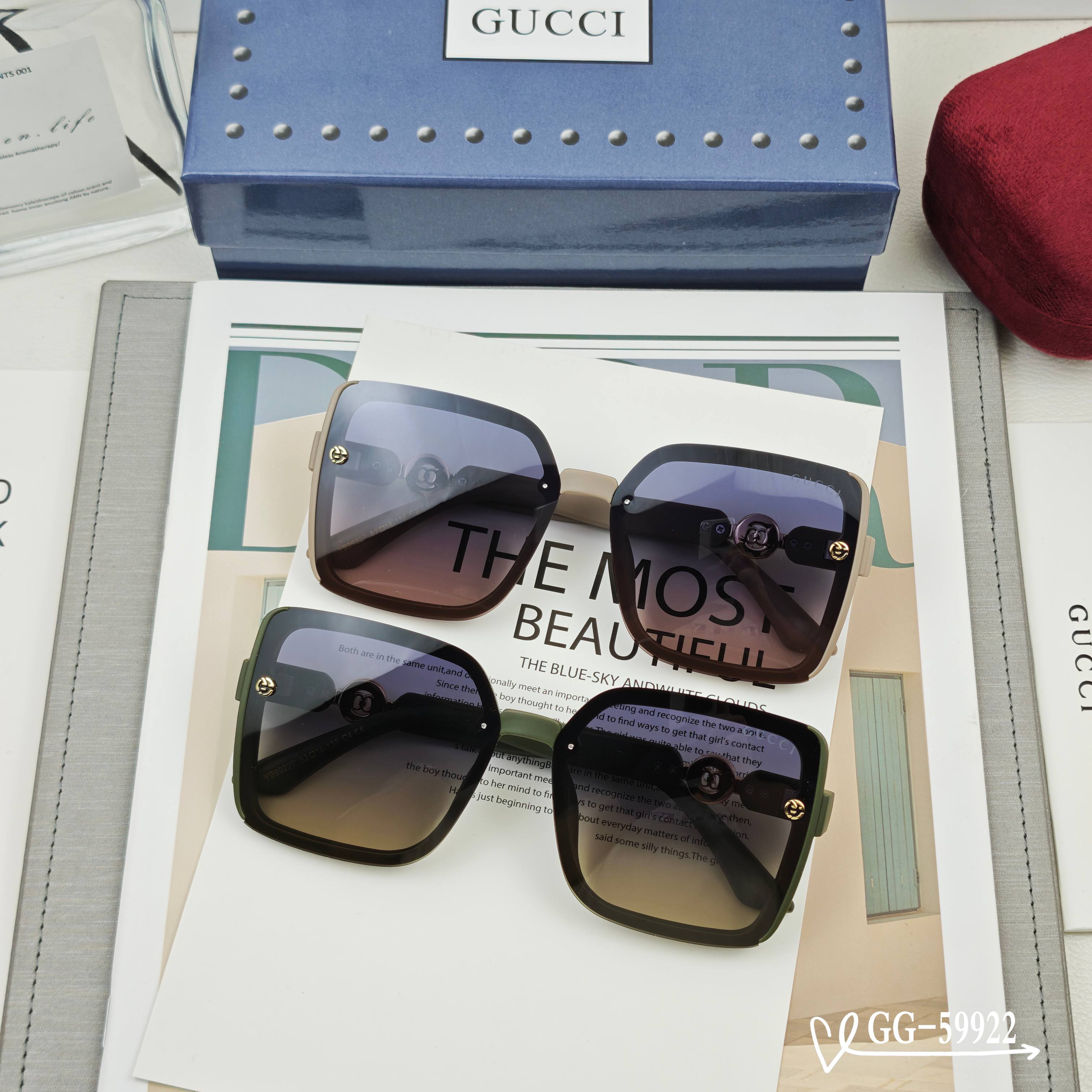   👓.【意大利古奇-GUCCI】
         🕶.【宝丽来树脂高清镜片】
         ⭐️