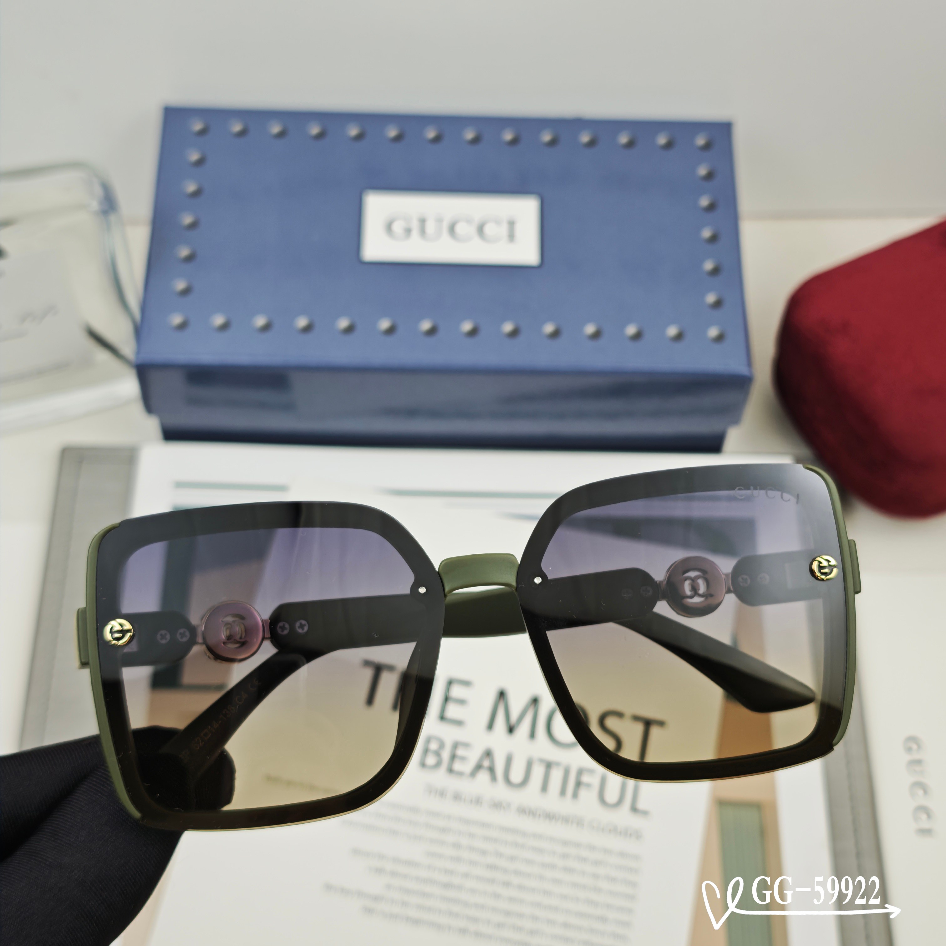   👓.【意大利古奇-GUCCI】
         🕶.【宝丽来树脂高清镜片】
         ⭐️