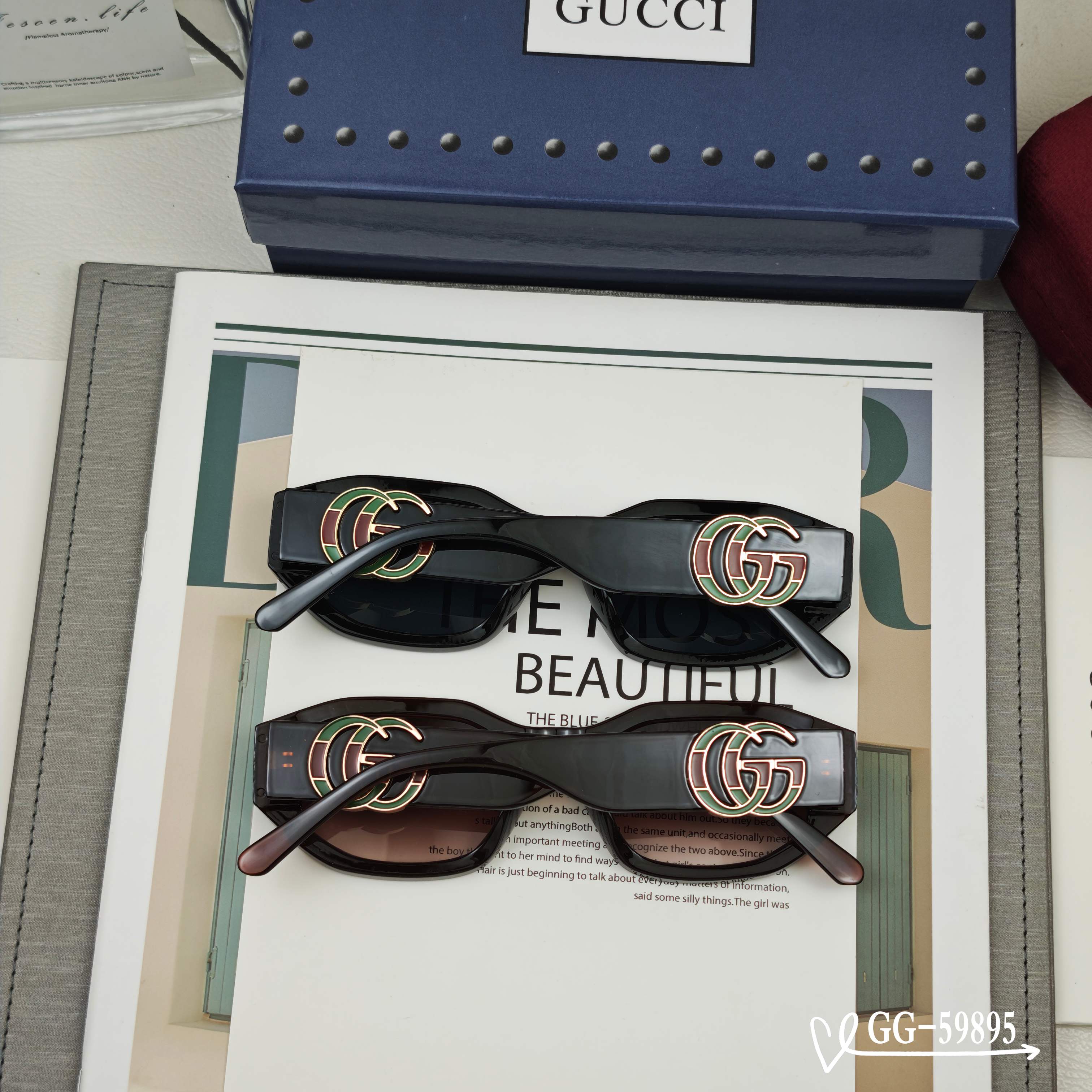   👓.【意大利古奇-GUCCI】
         🕶.【宝丽来树脂高清镜片】
         ⭐️